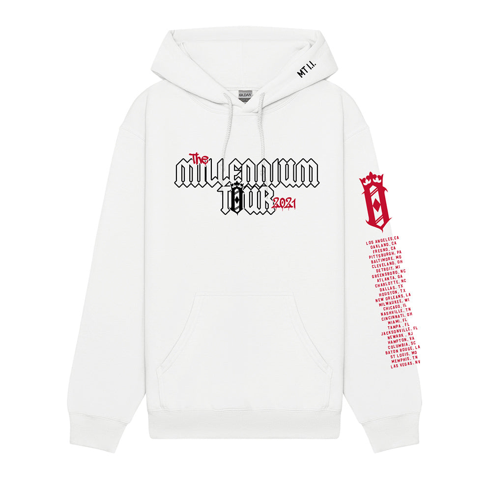 Millennium Tour 2021 Hoodie – Drip By O